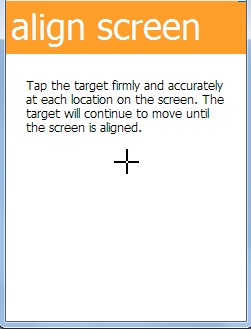 Aligment Screen