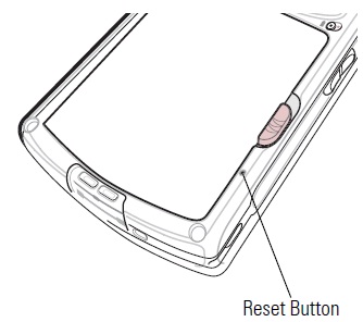 MC5040 reset button